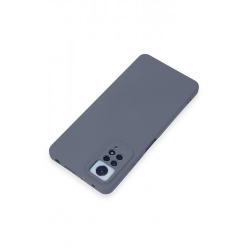 Newface Xiaomi Redmi Note 12 Pro 4G Kılıf Nano içi Kadife Silikon - Gri Newface Xiaomi Redmi Note 12 Pro 4G Kılıf Nano içi Kadife Silikon - Gri