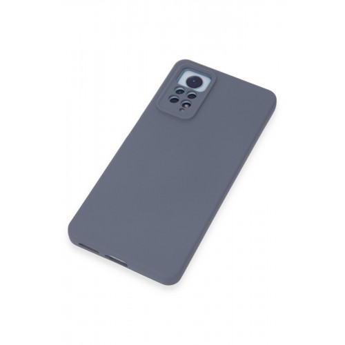 Newface Xiaomi Redmi Note 12 Pro 4G Kılıf Nano içi Kadife Silikon - Gri Newface Xiaomi Redmi Note 12 Pro 4G Kılıf Nano içi Kadife Silikon - Gri