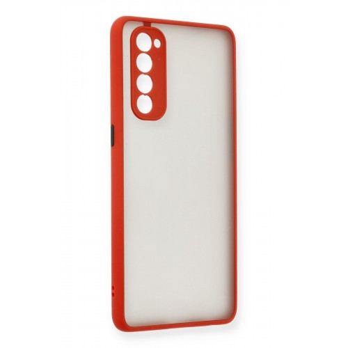 Newface Oppo Reno 4 Pro Kılıf Montreal Silikon Kapak - Kırmızı Newface Oppo Reno 4 Pro Kılıf Montreal Silikon Kapak - Kırmızı
