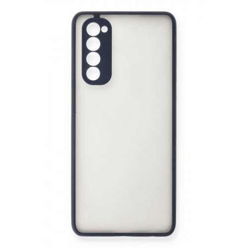 Newface Oppo Reno 4 Pro Kılıf Montreal Silikon Kapak - Lacivert Newface Oppo Reno 4 Pro Kılıf Montreal Silikon Kapak - Lacivert