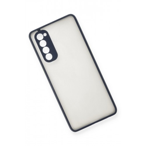 Newface Oppo Reno 4 Pro Kılıf Montreal Silikon Kapak - Lacivert Newface Oppo Reno 4 Pro Kılıf Montreal Silikon Kapak - Lacivert