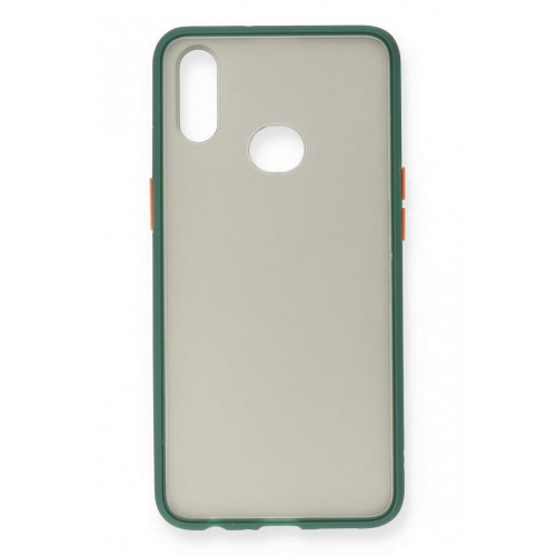 Newface Samsung Galaxy A10S Kılıf Montreal Silikon Kapak - Yeşil Newface Samsung Galaxy A10S Kılıf Montreal Silikon Kapak - Yeşil