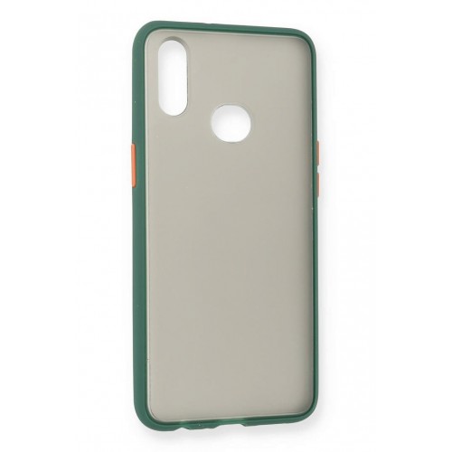 Newface Samsung Galaxy A10S Kılıf Montreal Silikon Kapak - Yeşil Newface Samsung Galaxy A10S Kılıf Montreal Silikon Kapak - Yeşil