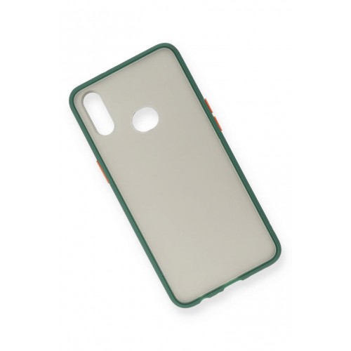 Newface Samsung Galaxy A10S Kılıf Montreal Silikon Kapak - Yeşil Newface Samsung Galaxy A10S Kılıf Montreal Silikon Kapak - Yeşil