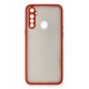Newface Realme 5i Kılıf Montreal Silikon Kapak - Kırmızı Newface Realme 5i Kılıf Montreal Silikon Kapak - Kırmızı