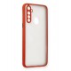 Newface Realme 5i Kılıf Montreal Silikon Kapak - Kırmızı Newface Realme 5i Kılıf Montreal Silikon Kapak - Kırmızı