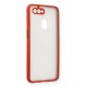 Newface Oppo A12 Kılıf Montreal Silikon Kapak - Kırmızı Newface Oppo A12 Kılıf Montreal Silikon Kapak - Kırmızı