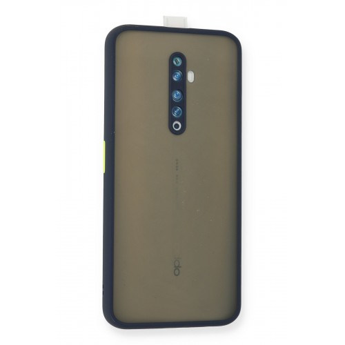 Newface Oppo Reno 2Z Kılıf Montreal Silikon Kapak - Lacivert Newface Oppo Reno 2Z Kılıf Montreal Silikon Kapak - Lacivert