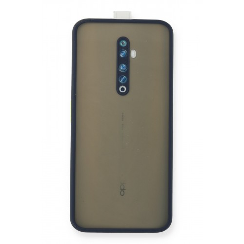 Newface Oppo Reno 2Z Kılıf Montreal Silikon Kapak - Lacivert Newface Oppo Reno 2Z Kılıf Montreal Silikon Kapak - Lacivert
