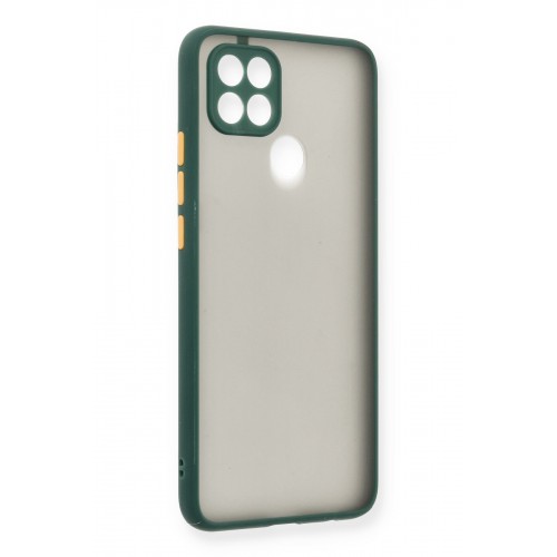 Newface Oppo A15S Kılıf Montreal Silikon Kapak - Yeşil Newface Oppo A15S Kılıf Montreal Silikon Kapak - Yeşil
