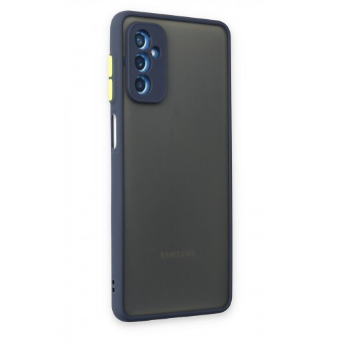 Newface Samsung Galaxy M52 5G Kılıf Montreal Silikon Kapak - Lacivert Newface Samsung Galaxy M52 5G Kılıf Montreal Silikon Kapak - Lacivert