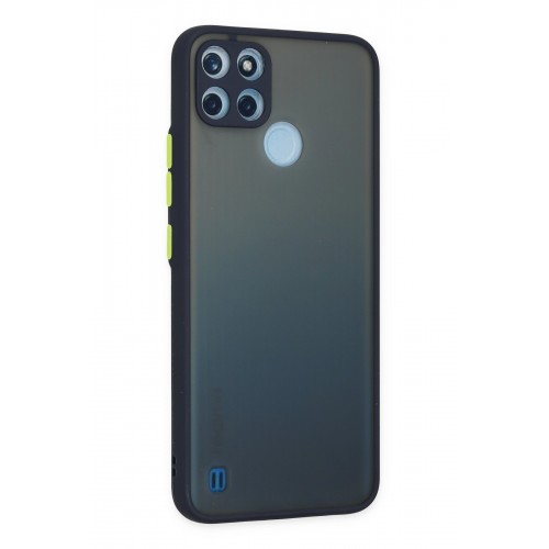 Newface Realme C25Y Kılıf Montreal Silikon Kapak - Lacivert Newface Realme C25Y Kılıf Montreal Silikon Kapak - Lacivert