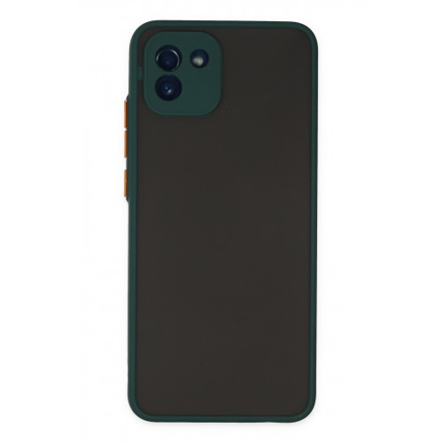 Newface Samsung Galaxy A03 Kılıf Montreal Silikon Kapak - Yeşil Newface Samsung Galaxy A03 Kılıf Montreal Silikon Kapak - Yeşil
