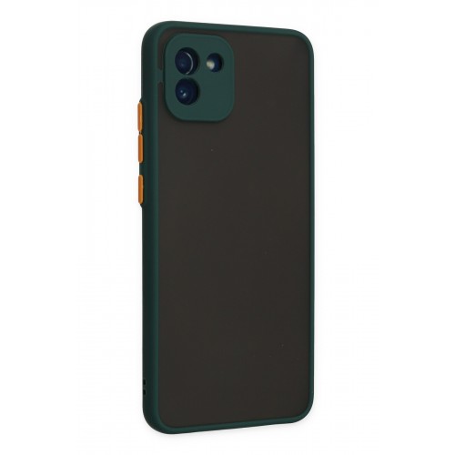 Newface Samsung Galaxy A03 Kılıf Montreal Silikon Kapak - Yeşil Newface Samsung Galaxy A03 Kılıf Montreal Silikon Kapak - Yeşil