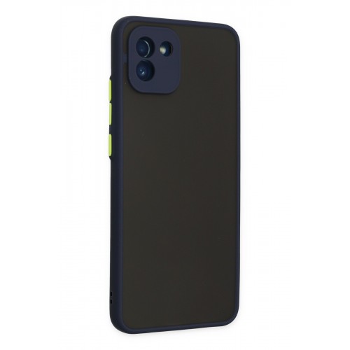 Newface Samsung Galaxy A03 Kılıf Montreal Silikon Kapak - Lacivert Newface Samsung Galaxy A03 Kılıf Montreal Silikon Kapak - Lacivert