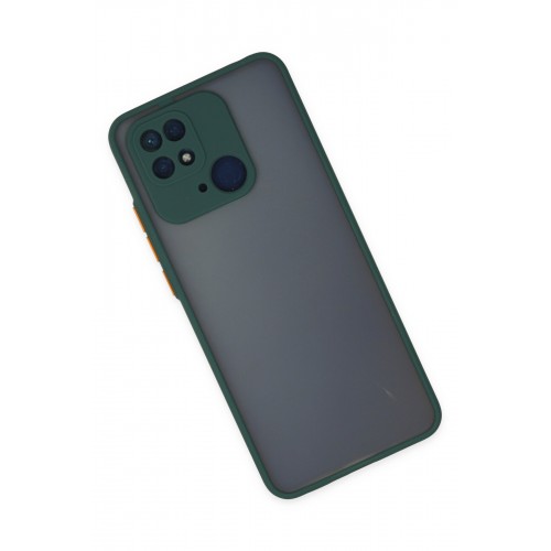 Newface Xiaomi Poco C40 Kılıf Montreal Silikon Kapak - Yeşil Newface Xiaomi Poco C40 Kılıf Montreal Silikon Kapak - Yeşil