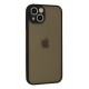 Newface iPhone 14 Kılıf Montreal Silikon Kapak - Siyah Newface iPhone 14 Kılıf Montreal Silikon Kapak - Siyah