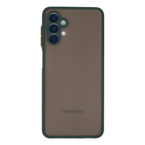 Newface Samsung Galaxy A04S Kılıf Montreal Silikon Kapak - Yeşil Newface Samsung Galaxy A04S Kılıf Montreal Silikon Kapak - Yeşil