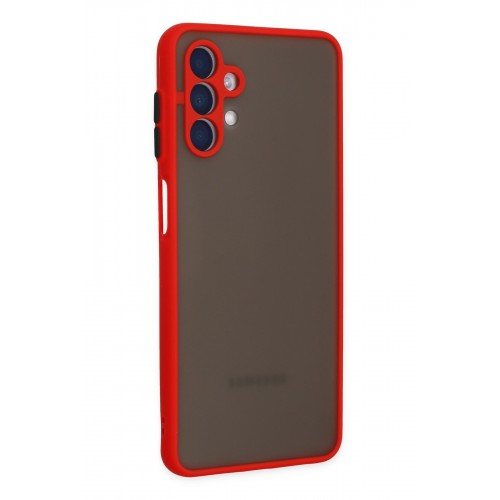 Newface Samsung Galaxy A04S Kılıf Montreal Silikon Kapak - Kırmızı Newface Samsung Galaxy A04S Kılıf Montreal Silikon Kapak - Kırmızı