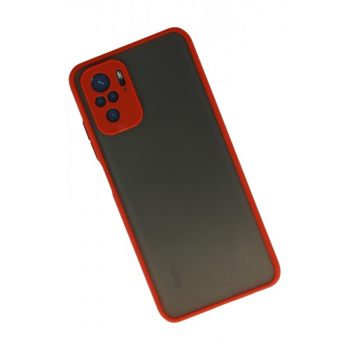 Newface Xiaomi Poco M5s Kılıf Montreal Silikon Kapak - Kırmızı Newface Xiaomi Poco M5s Kılıf Montreal Silikon Kapak - Kırmızı