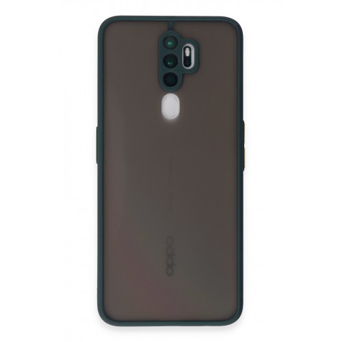 Newface Oppo A9 2020 Kılıf Montreal Silikon Kapak - Yeşil Newface Oppo A9 2020 Kılıf Montreal Silikon Kapak - Yeşil