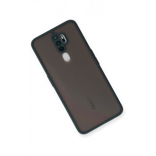 Newface Oppo A9 2020 Kılıf Montreal Silikon Kapak - Yeşil Newface Oppo A9 2020 Kılıf Montreal Silikon Kapak - Yeşil