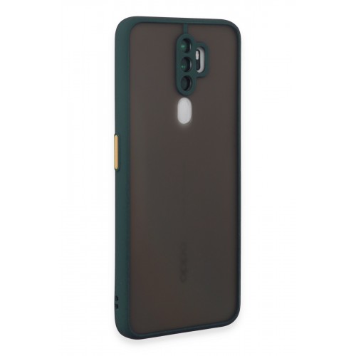 Newface Oppo A9 2020 Kılıf Montreal Silikon Kapak - Yeşil Newface Oppo A9 2020 Kılıf Montreal Silikon Kapak - Yeşil