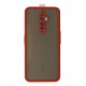 Newface Oppo Reno 2Z Kılıf Montreal Silikon Kapak - Kırmızı Newface Oppo Reno 2Z Kılıf Montreal Silikon Kapak - Kırmızı