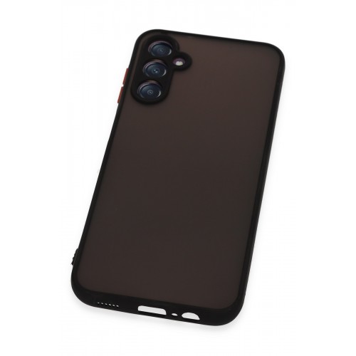 Newface Samsung Galaxy A24 4G Kılıf Montreal Silikon Kapak - Siyah Newface Samsung Galaxy A24 4G Kılıf Montreal Silikon Kapak - Siyah