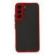 Newface Samsung Galaxy S22 Kılıf Montreal Silikon Kapak - Kırmızı Newface Samsung Galaxy S22 Kılıf Montreal Silikon Kapak - Kırmızı