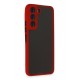 Newface Samsung Galaxy S22 Kılıf Montreal Silikon Kapak - Kırmızı Newface Samsung Galaxy S22 Kılıf Montreal Silikon Kapak - Kırmızı