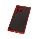 Newface Samsung Galaxy S22 Ultra Kılıf Montreal Silikon Kapak - Kırmızı Newface Samsung Galaxy S22 Ultra Kılıf Montreal Silikon Kapak - Kırmızı