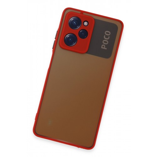 Newface Xiaomi Poco X5 Pro 5G Kılıf Montreal Silikon Kapak - Kırmızı Newface Xiaomi Poco X5 Pro 5G Kılıf Montreal Silikon Kapak - Kırmızı