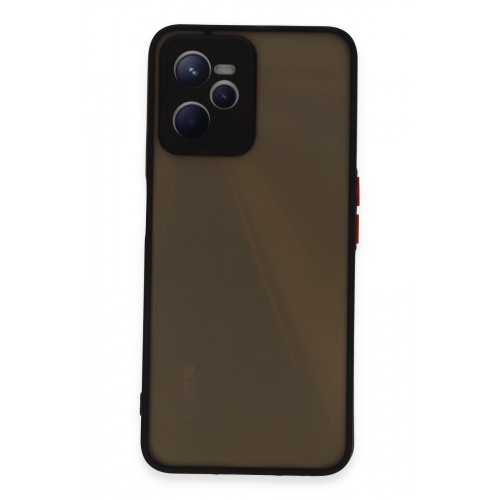 Newface Realme C35 Kılıf Montreal Silikon Kapak - Siyah Newface Realme C35 Kılıf Montreal Silikon Kapak - Siyah