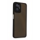 Newface Realme C35 Kılıf Montreal Silikon Kapak - Siyah Newface Realme C35 Kılıf Montreal Silikon Kapak - Siyah
