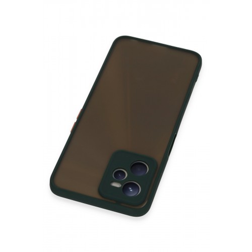 Newface Realme C35 Kılıf Montreal Silikon Kapak - Yeşil Newface Realme C35 Kılıf Montreal Silikon Kapak - Yeşil