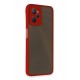 Newface Realme C35 Kılıf Montreal Silikon Kapak - Kırmızı Newface Realme C35 Kılıf Montreal Silikon Kapak - Kırmızı