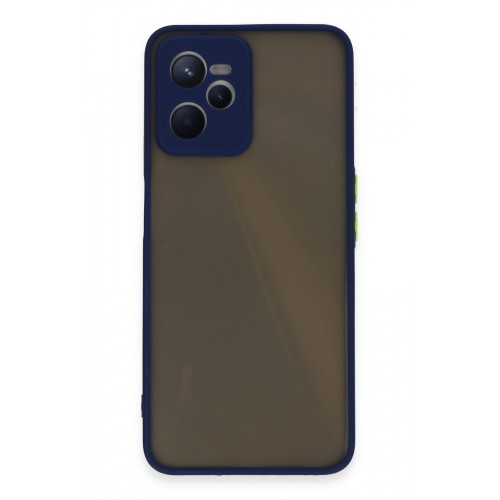 Newface Realme C35 Kılıf Montreal Silikon Kapak - Lacivert Newface Realme C35 Kılıf Montreal Silikon Kapak - Lacivert