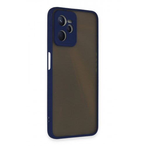 Newface Realme C35 Kılıf Montreal Silikon Kapak - Lacivert Newface Realme C35 Kılıf Montreal Silikon Kapak - Lacivert