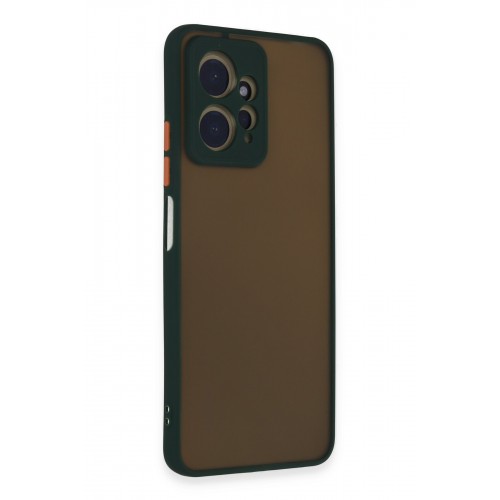 Newface Xiaomi Redmi Note 12 4G Kılıf Montreal Silikon Kapak - Yeşil Newface Xiaomi Redmi Note 12 4G Kılıf Montreal Silikon Kapak - Yeşil