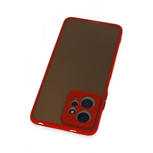 Newface Xiaomi Redmi Note 12 4G Kılıf Montreal Silikon Kapak - Kırmızı Newface Xiaomi Redmi Note 12 4G Kılıf Montreal Silikon Kapak - Kırmızı