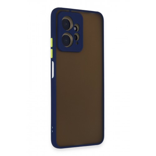 Newface Xiaomi Redmi Note 12 4G Kılıf Montreal Silikon Kapak - Lacivert Newface Xiaomi Redmi Note 12 4G Kılıf Montreal Silikon Kapak - Lacivert