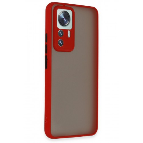 Newface Xiaomi Mi 12T Kılıf Montreal Silikon Kapak - Kırmızı Newface Xiaomi Mi 12T Kılıf Montreal Silikon Kapak - Kırmızı