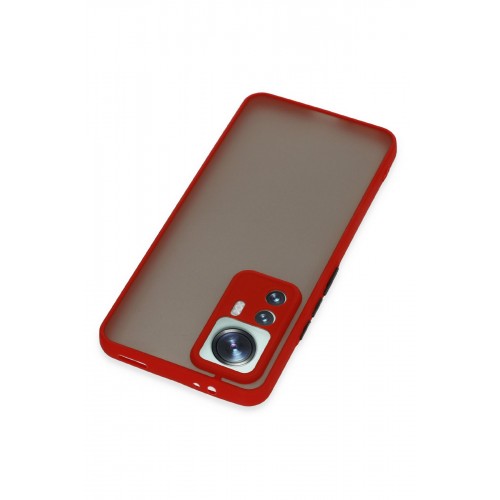 Newface Xiaomi Mi 12T Kılıf Montreal Silikon Kapak - Kırmızı Newface Xiaomi Mi 12T Kılıf Montreal Silikon Kapak - Kırmızı