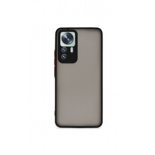 Newface Xiaomi Mi 12T Pro Kılıf Montreal Silikon Kapak - Siyah Newface Xiaomi Mi 12T Pro Kılıf Montreal Silikon Kapak - Siyah