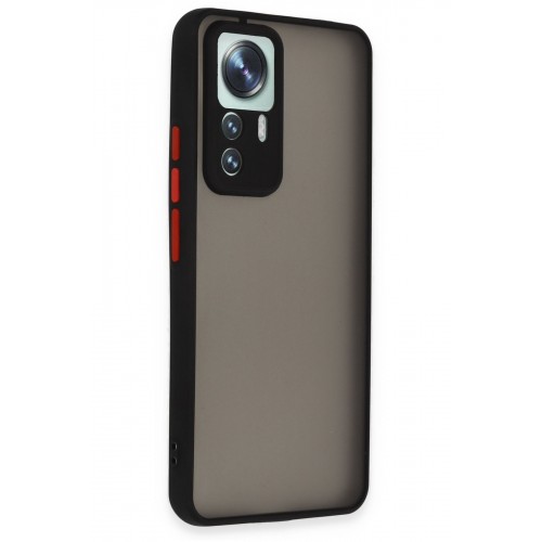 Newface Xiaomi Mi 12T Pro Kılıf Montreal Silikon Kapak - Siyah Newface Xiaomi Mi 12T Pro Kılıf Montreal Silikon Kapak - Siyah
