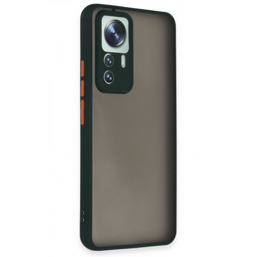 Newface Xiaomi Mi 12T Pro Kılıf Montreal Silikon Kapak - Yeşil Newface Xiaomi Mi 12T Pro Kılıf Montreal Silikon Kapak - Yeşil