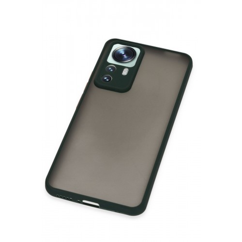 Newface Xiaomi Mi 12T Pro Kılıf Montreal Silikon Kapak - Yeşil Newface Xiaomi Mi 12T Pro Kılıf Montreal Silikon Kapak - Yeşil