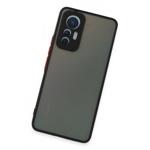 Newface Xiaomi Mi 12 Lite Kılıf Montreal Silikon Kapak - Siyah Newface Xiaomi Mi 12 Lite Kılıf Montreal Silikon Kapak - Siyah