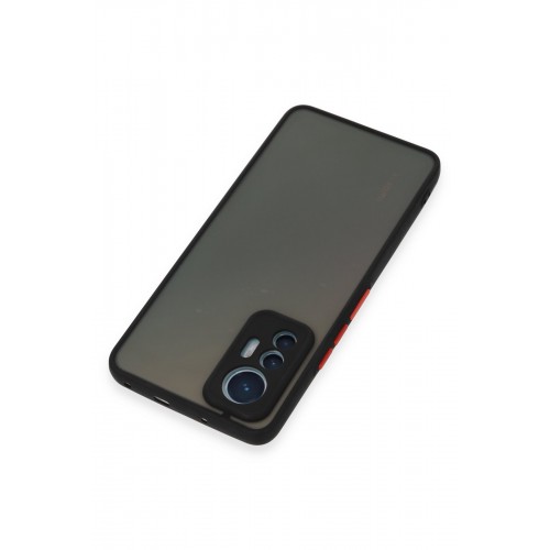Newface Xiaomi Mi 12 Lite Kılıf Montreal Silikon Kapak - Siyah Newface Xiaomi Mi 12 Lite Kılıf Montreal Silikon Kapak - Siyah
